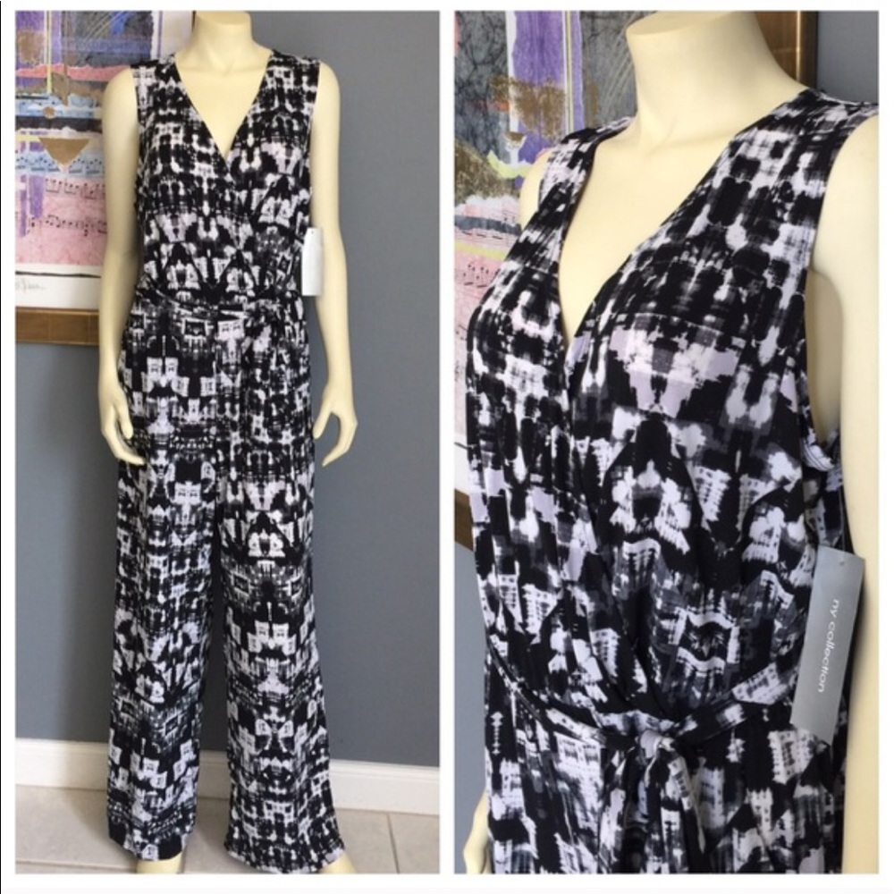 Silky Stretchy NY Collection Jumpsuit
